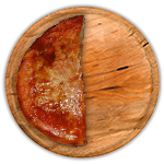 Single 1/2 Fried Pizza 