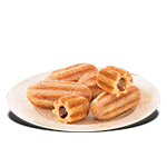 5 Chocolate Filled Mini Churros 